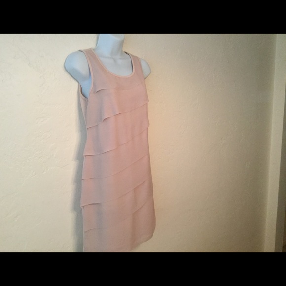Beautiful Mystree tiered front dress in Taupe - Picture 5 of 6